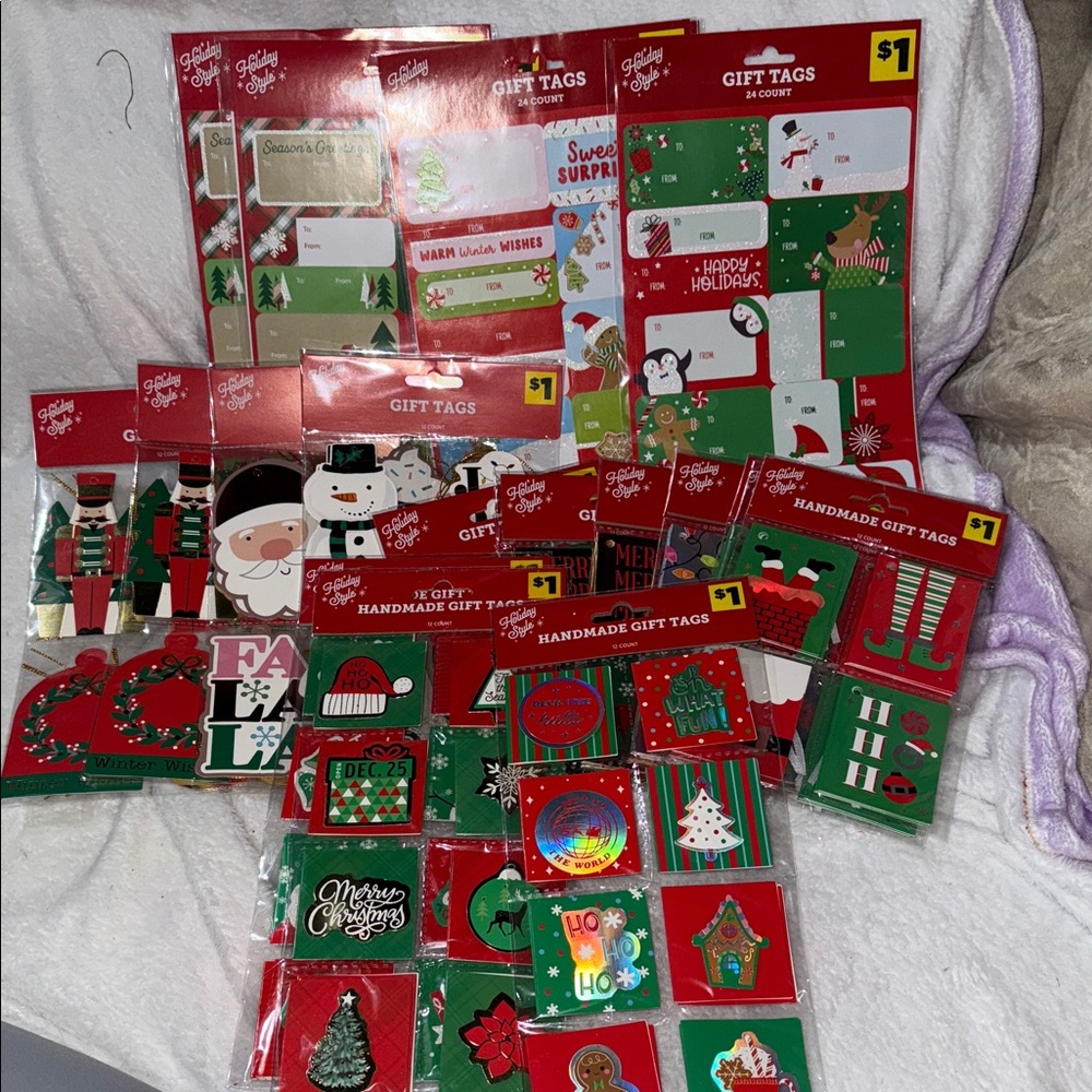 Holiday Gift tag set